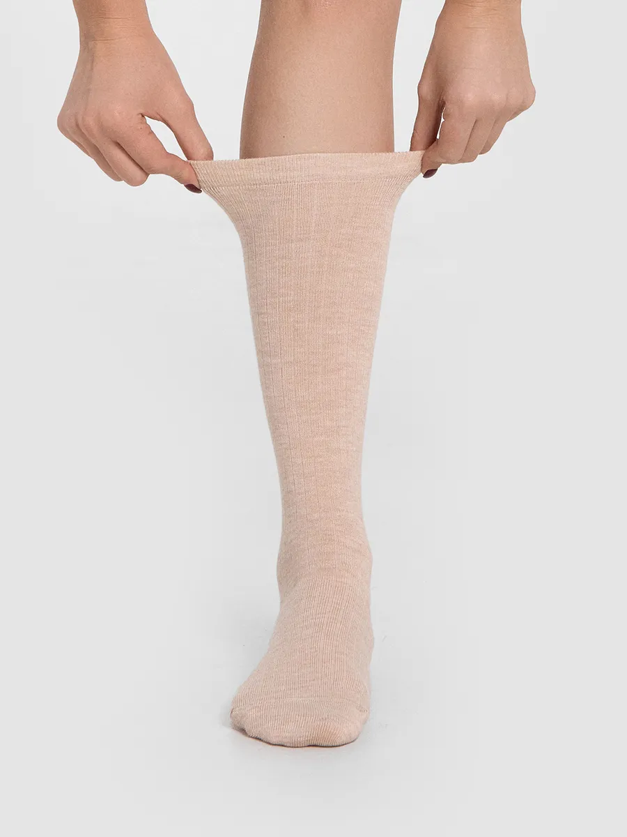 Носки Mark Formelle (Марк Формэль) 209K-2960/бежевый меланж - фото 9