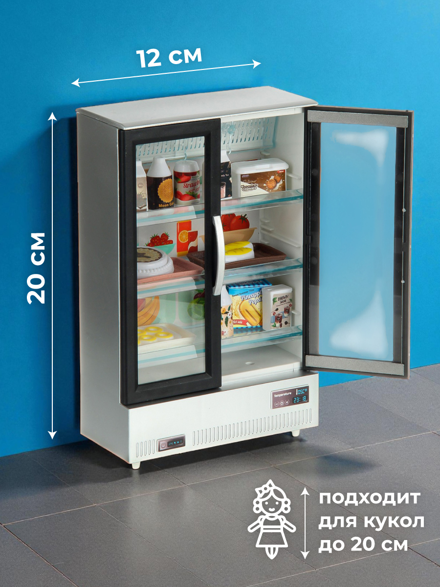 Игрушка Veld Co холодильник, продукты - фото 9