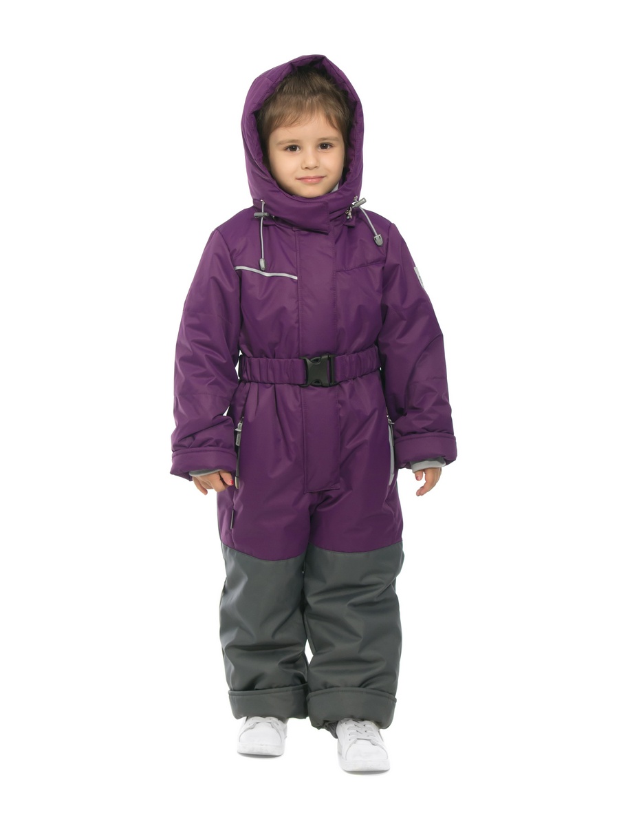 Комбинезон GooDvinKids цвет фиолетовый страна производства Россия ⚡️ заказать за 9144 ₽ в интернет-магазине Детский мир. Размеры в наличии 104, 110, 116, 122. Бесплатная доставка. Читайте отзывы, характеристики, смотрите 7 фото КМ22019-20/пурпур КМ22019-20/пурпур - фото 5