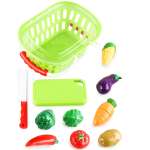 Игровой набор Jiacheng продукты, тележки и корзинки