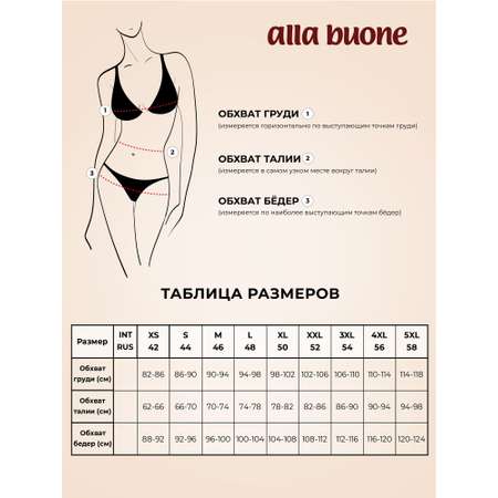 Трусы бразилиана Alla Buone