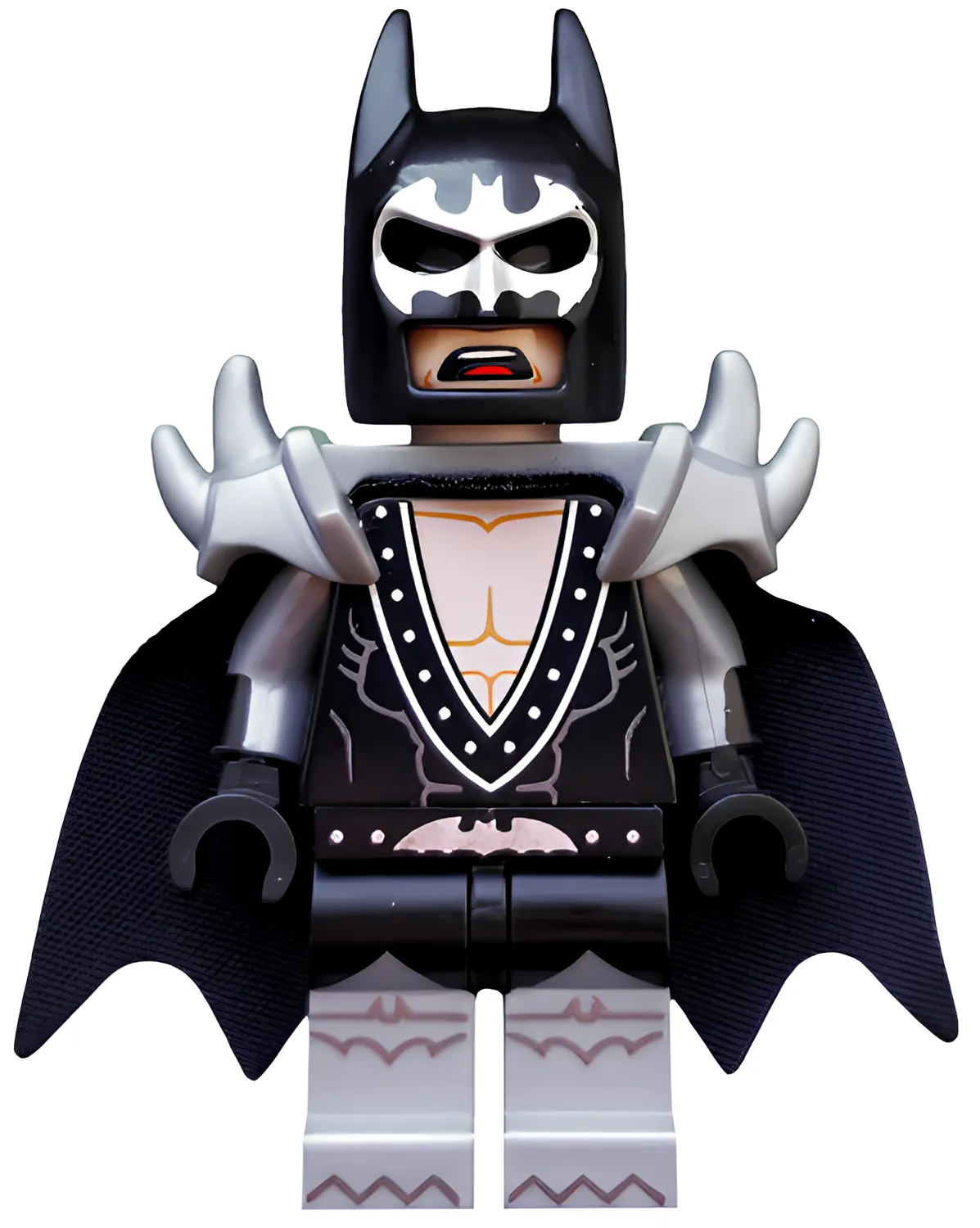 Изображение товара Фигурка LEGO Glam Metal Batman из серии LEGO Batman Movie для коллекции и игры Изображение товара Фигурка LEGO Glam Metal Batman из серии LEGO Batman Movie для коллекции и игры