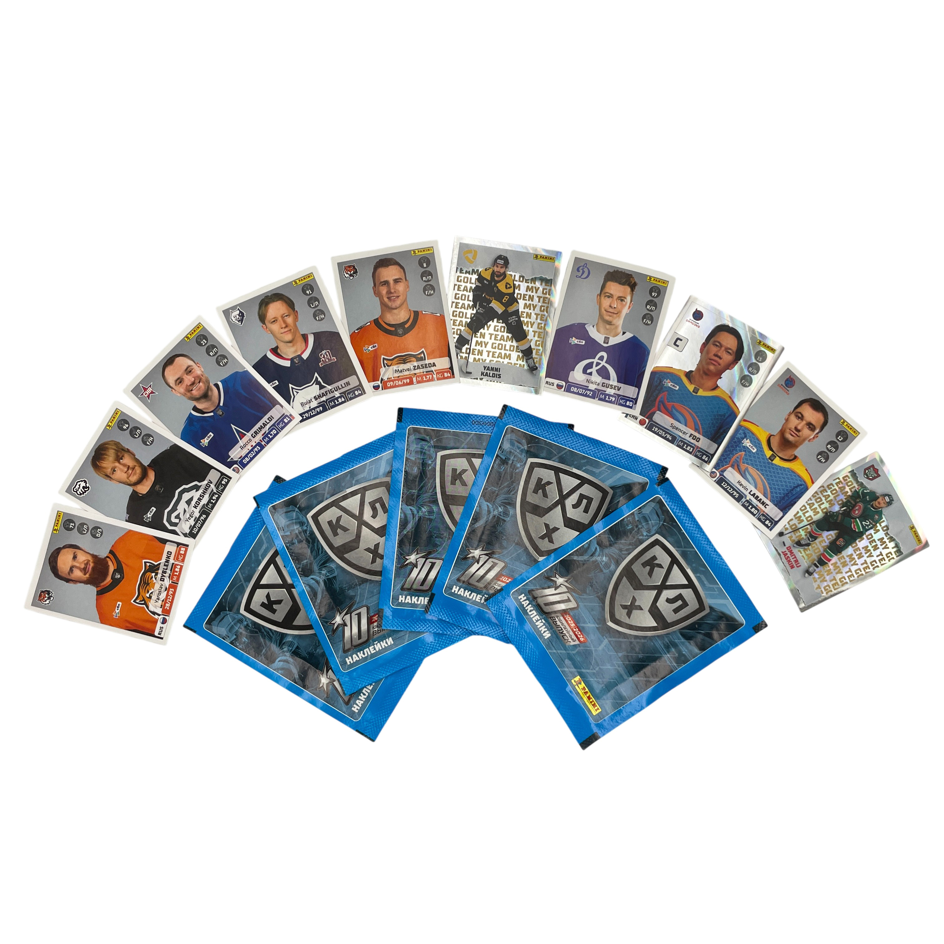 Наклейки Panini КХЛ сезон 2025-2026 50 шт. - фото 8