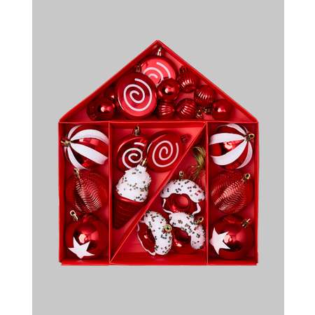 Набор ёлочных украшений  FUTURINO Home Сладка сказка 24 шт.