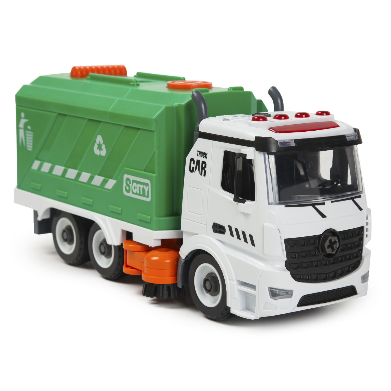 Конструктор Mobicaro Уборочная машина сборная игровая модель - фото 10