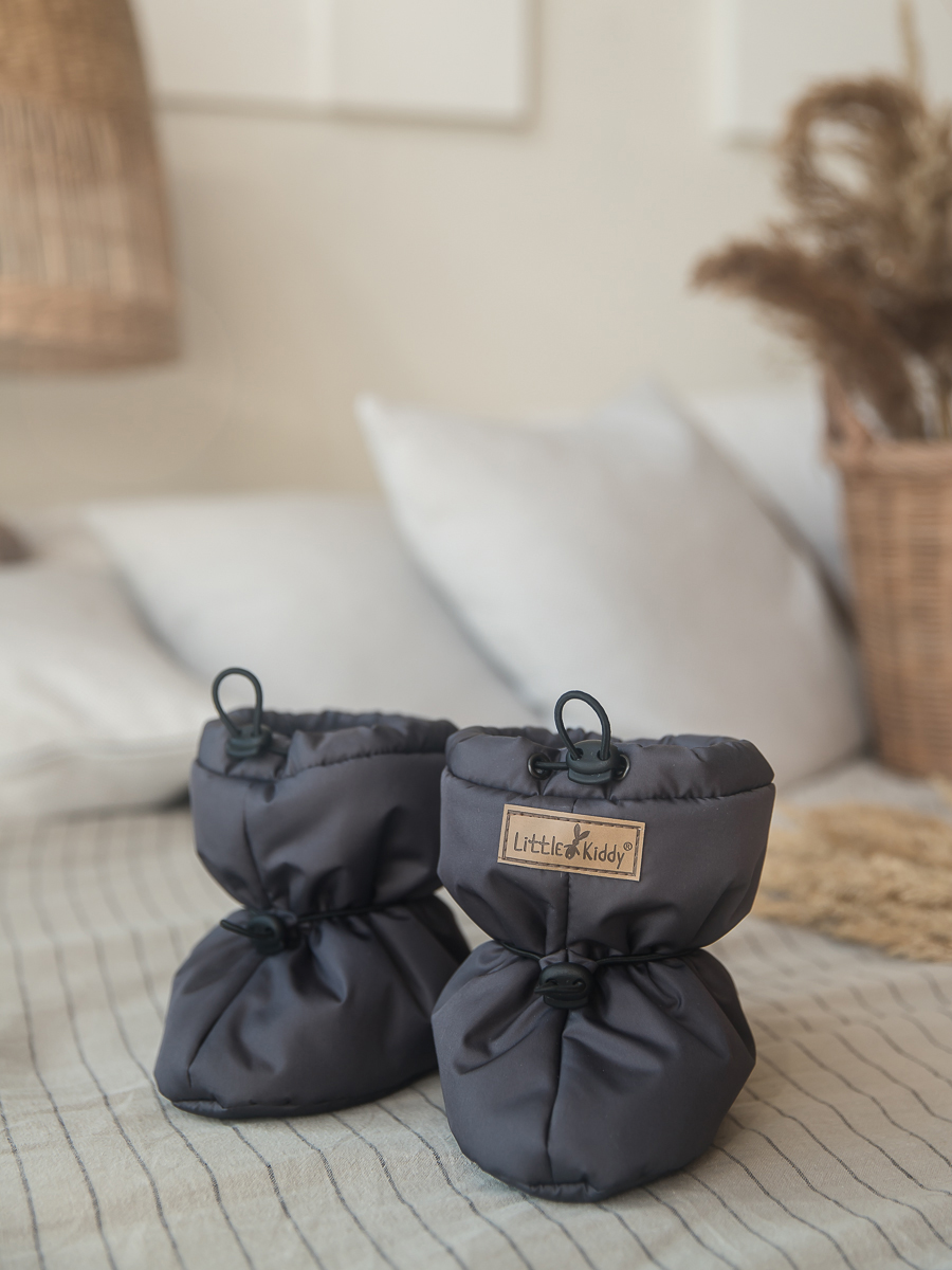 Пинетки LittleKiddy pinetki_demiтемно-серый - фото 7
