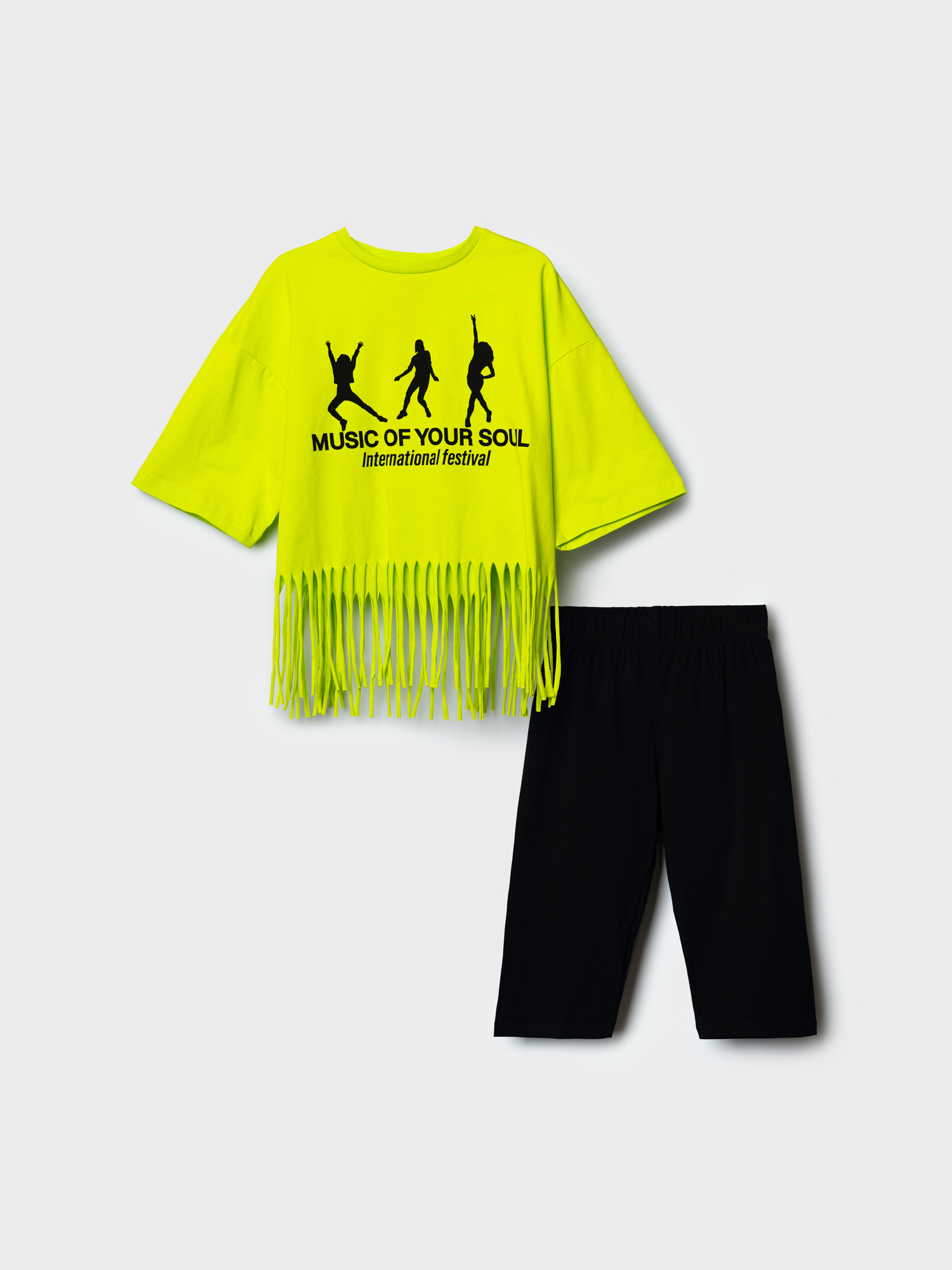 Футболка и леггинсы PlayToday 12621006 - фото 6