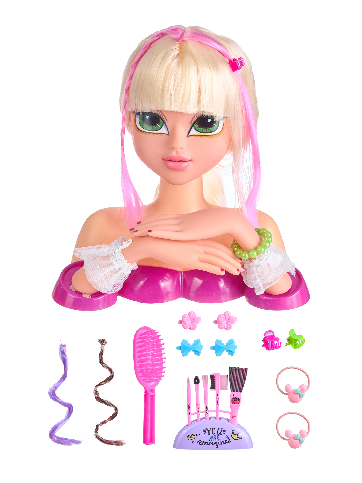 Игрушка Игровилль торс для причесок - фото 8