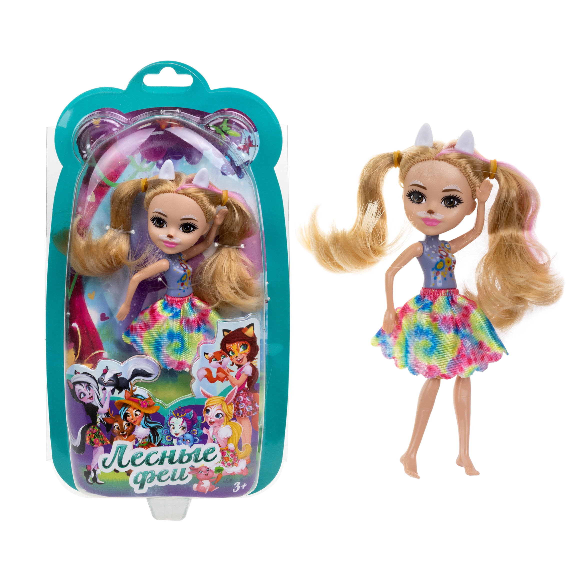 Кукла мини 1TOY Лесные Феи Т24015 - фото 1
