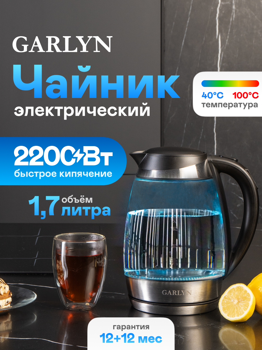 Электрочайник GARLYN K-310 - фото 1