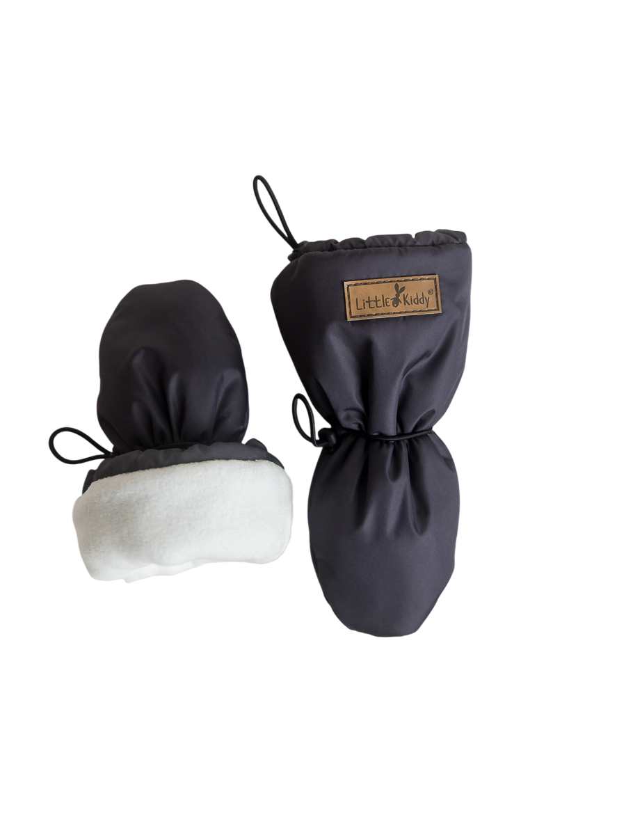 Варежки LittleKiddy varegkiтемно-серый - фото 2