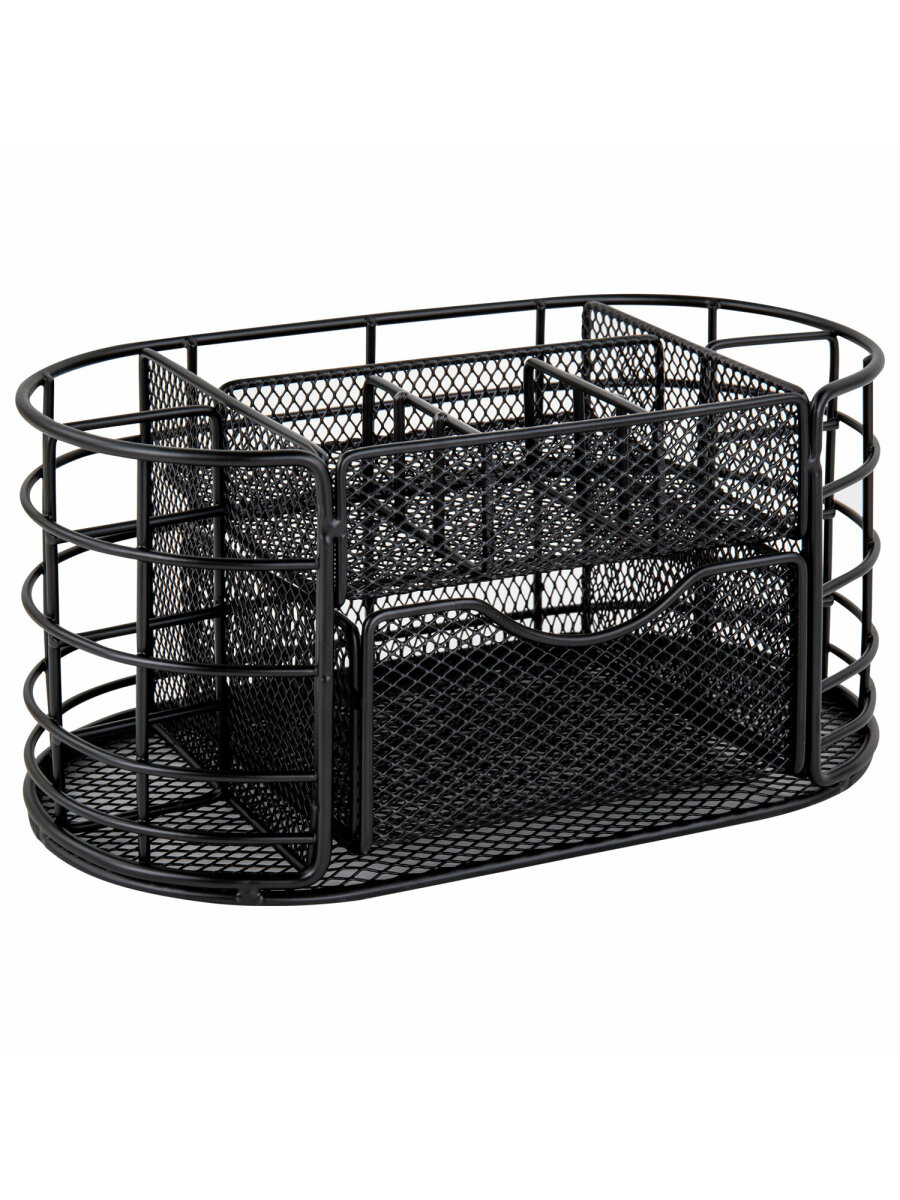 Органайзер для косметики и канцелярии MONTE VITA металлический настольный 9 секций - фото 2