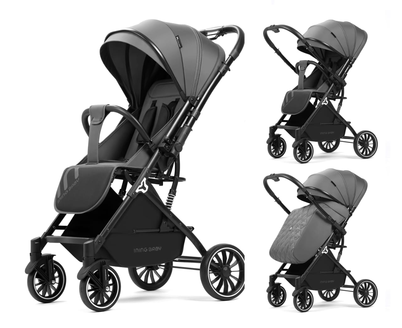 Коляска прогулочная Ining baby K313-2A Pro - фото 1