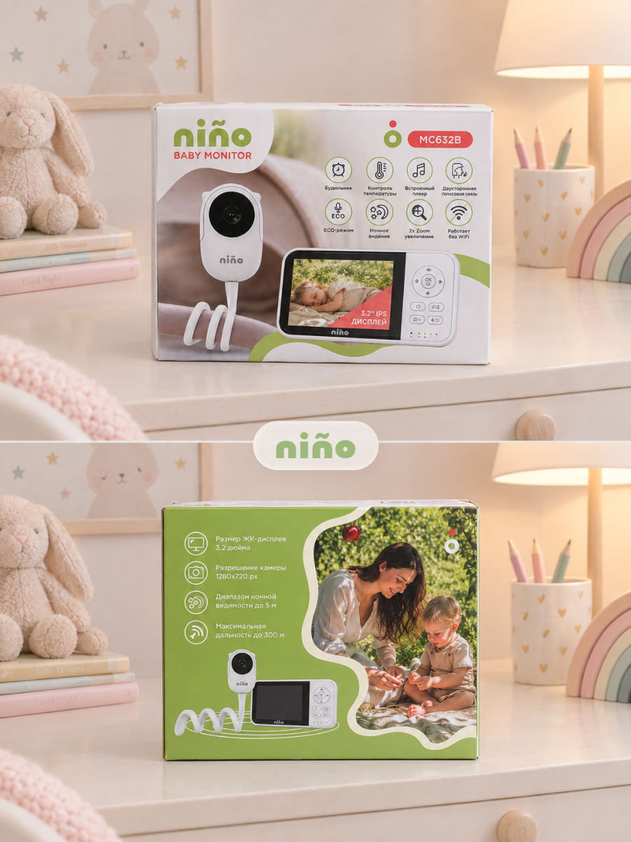 Видеоняня nino MC632B - фото 14