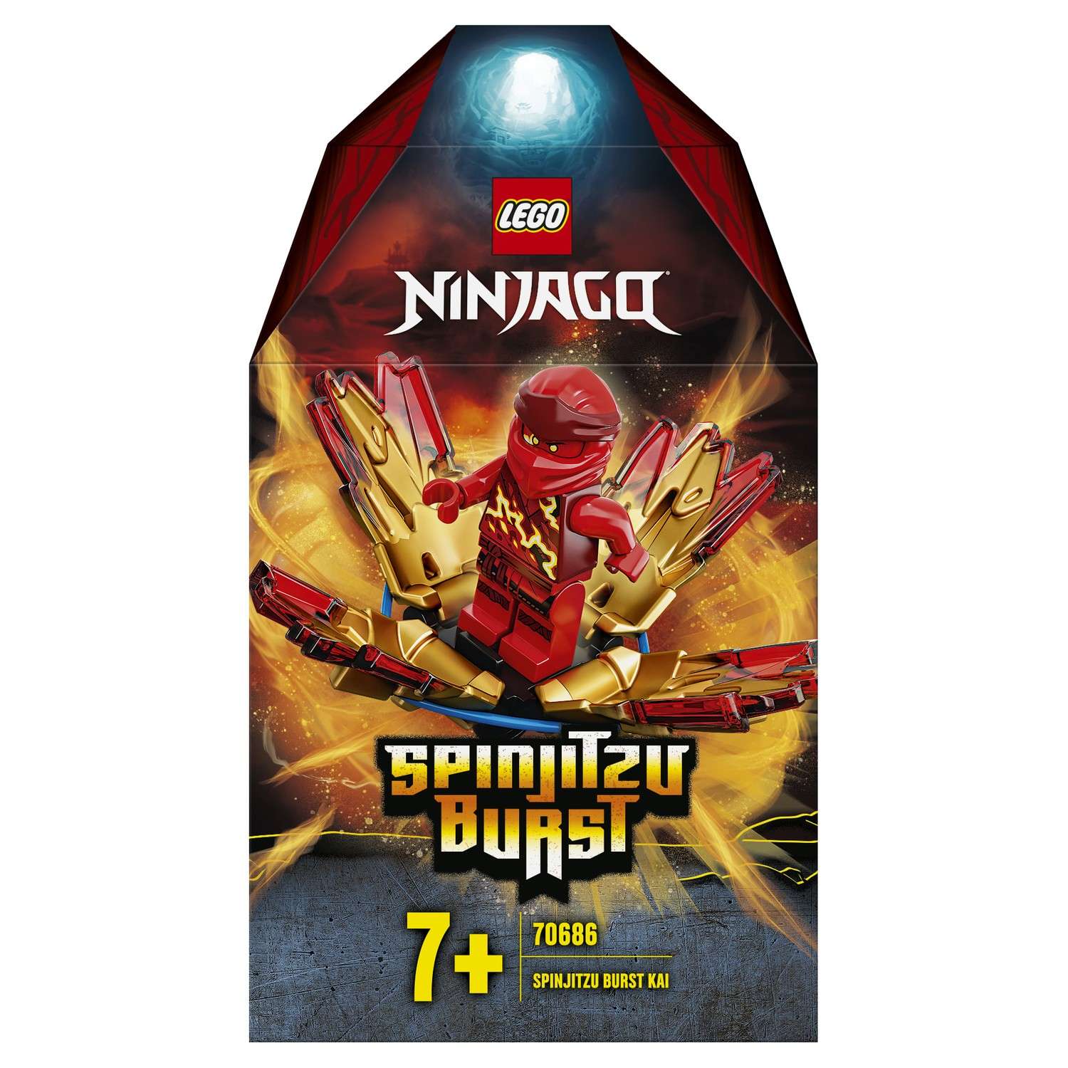 Конструктор LEGO NINJAGO Шквал Кружитцу-Кай блочный - фото 2