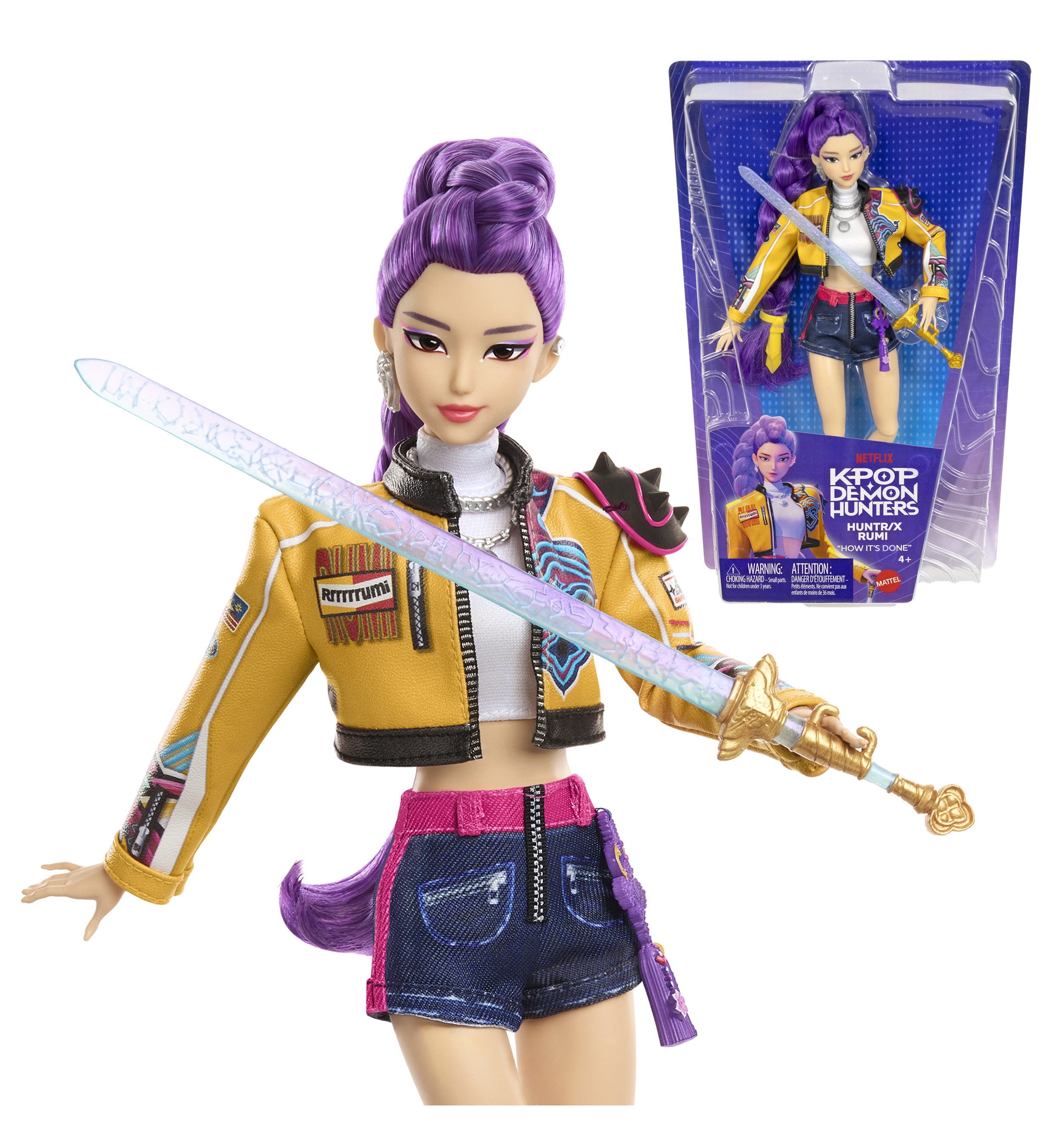 Кукла модельная Kpop Demon Hunters Руми JRN35 - фото 2
