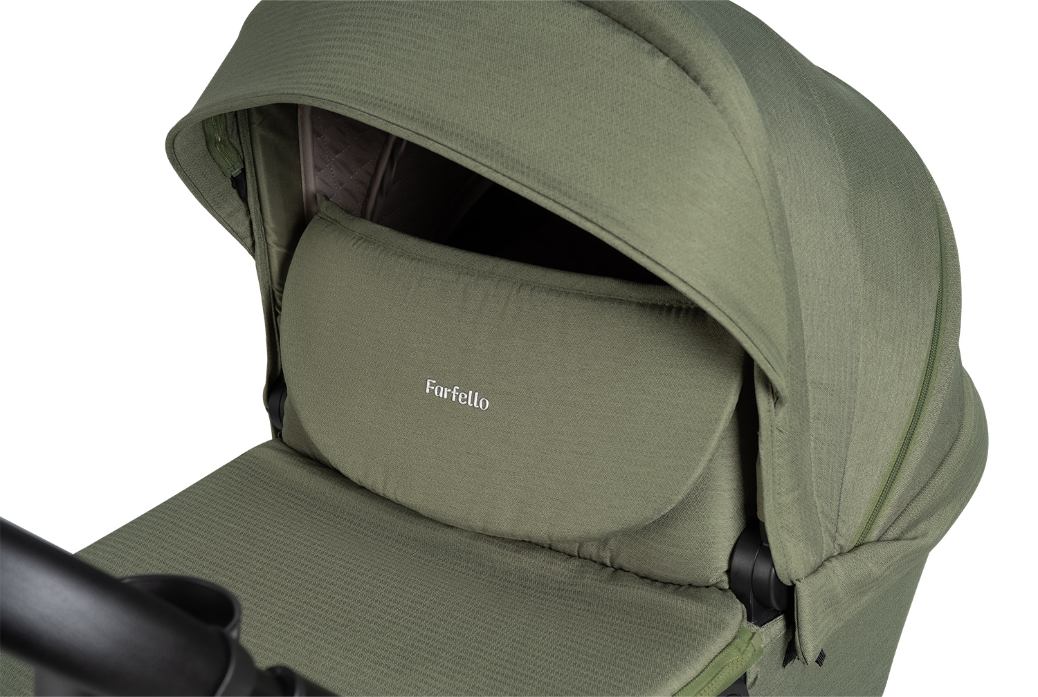 Коляска 3в1 Farfello Baby shell хаки - фото 15