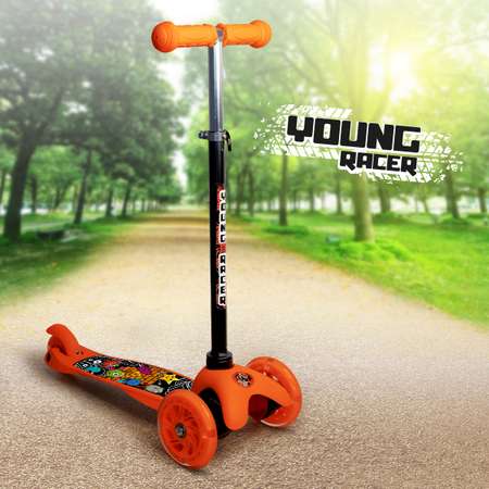 Самокат YOUNG RACER трехколесный