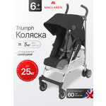 Коляска прогулочная Maclaren Triumph Black/Charcoal