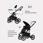 Коляска 2в1 Riko Basic Ozon белый