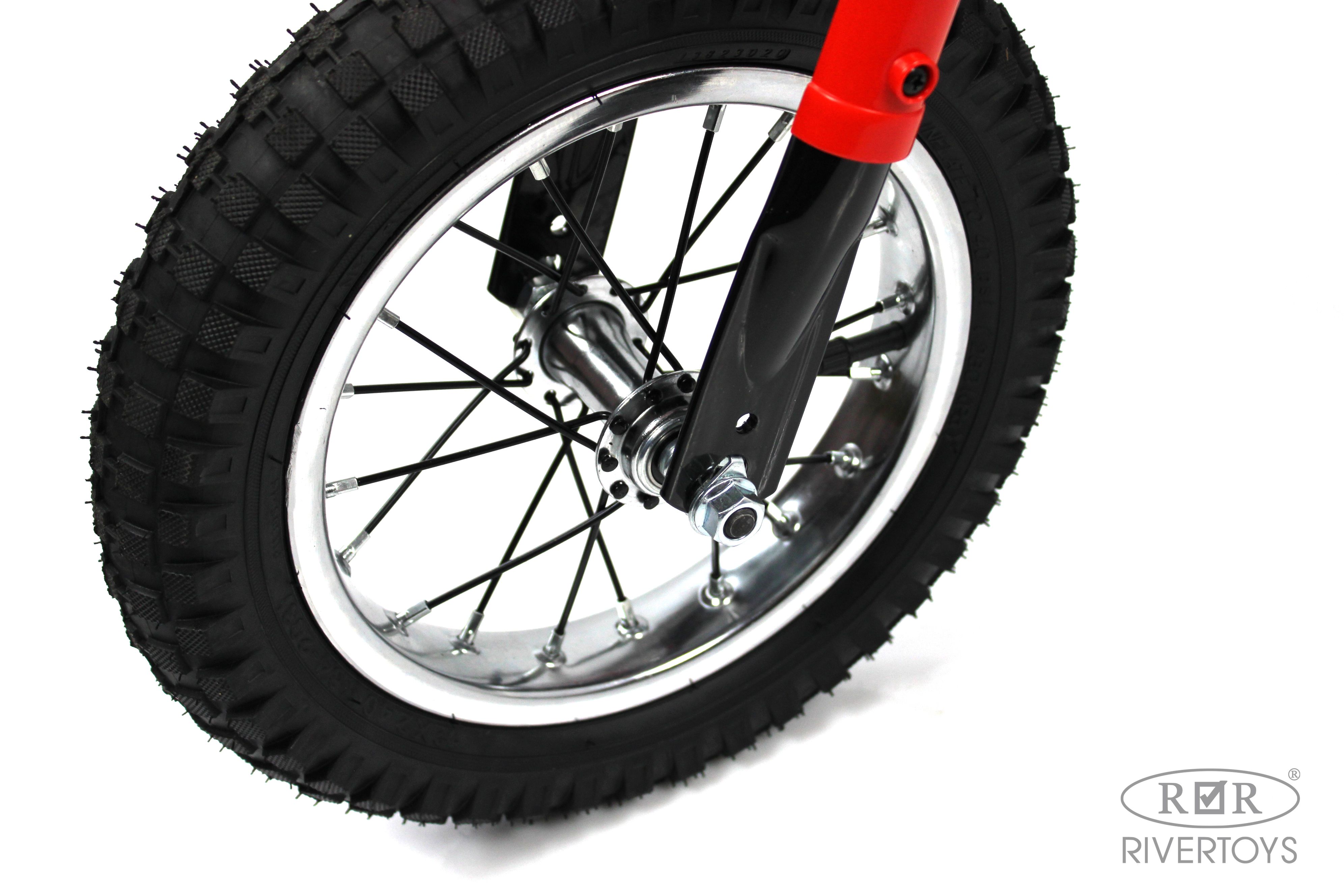 Электромотоцикл RIVERTOYS A005AA-MOTO-RED - фото 13