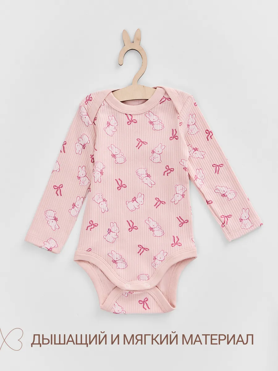 Комплект Mark Formelle (Марк Формэль) 89408/бантики и зайки на розовом - фото 3