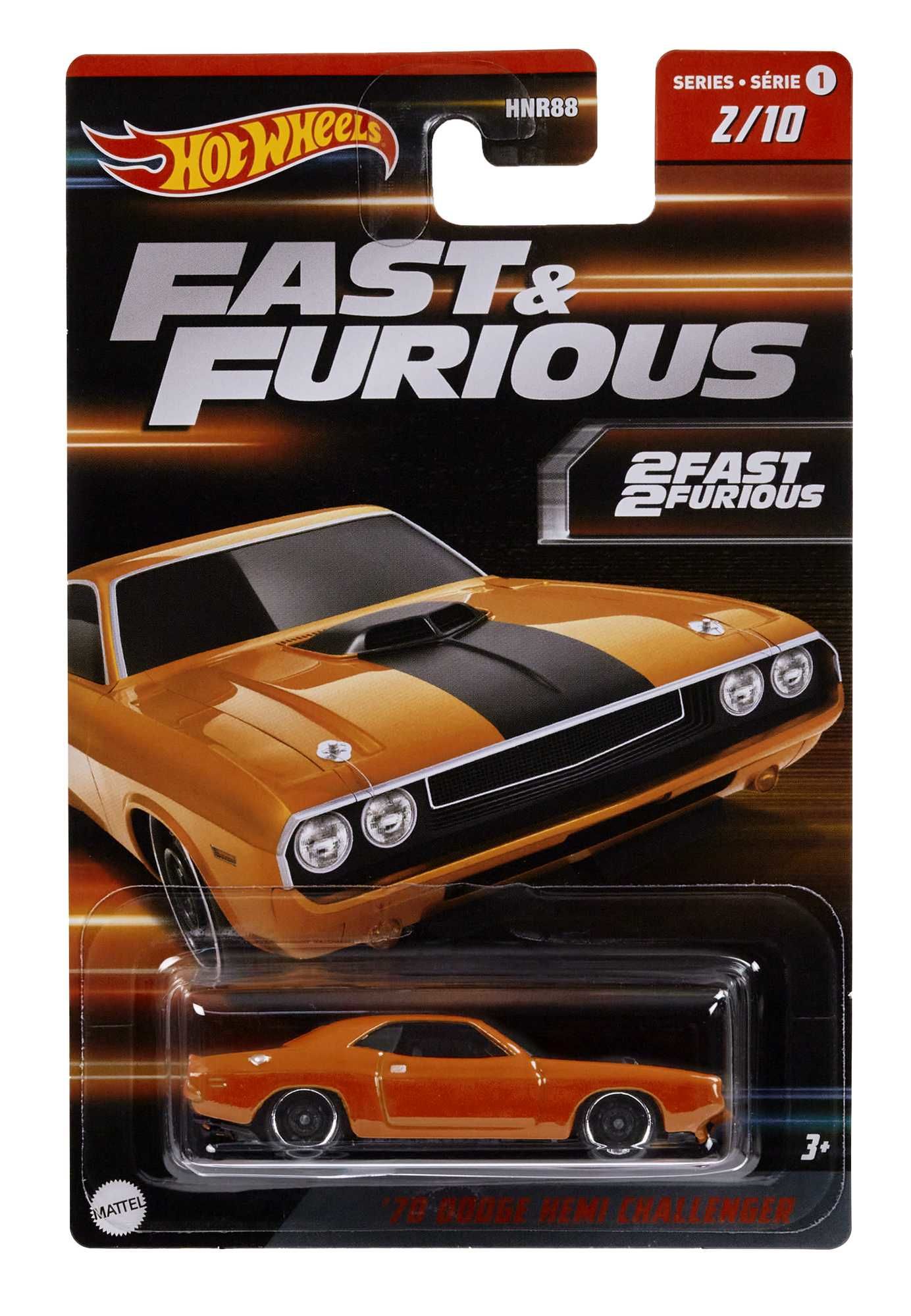 Машина Hot Wheels 1:64 Fast and Furious HNR92 HNR88/HNR92 - фото 4