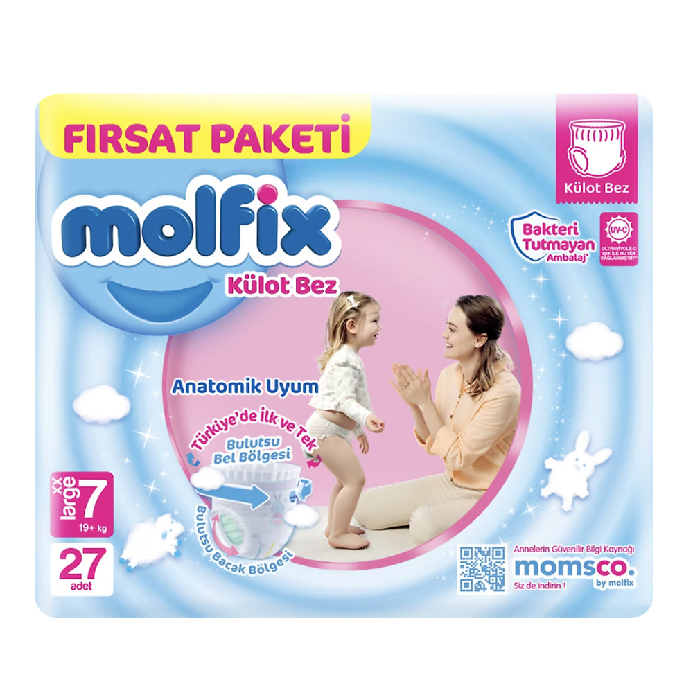 Трусики Molfix 7 27 шт. - фото 1