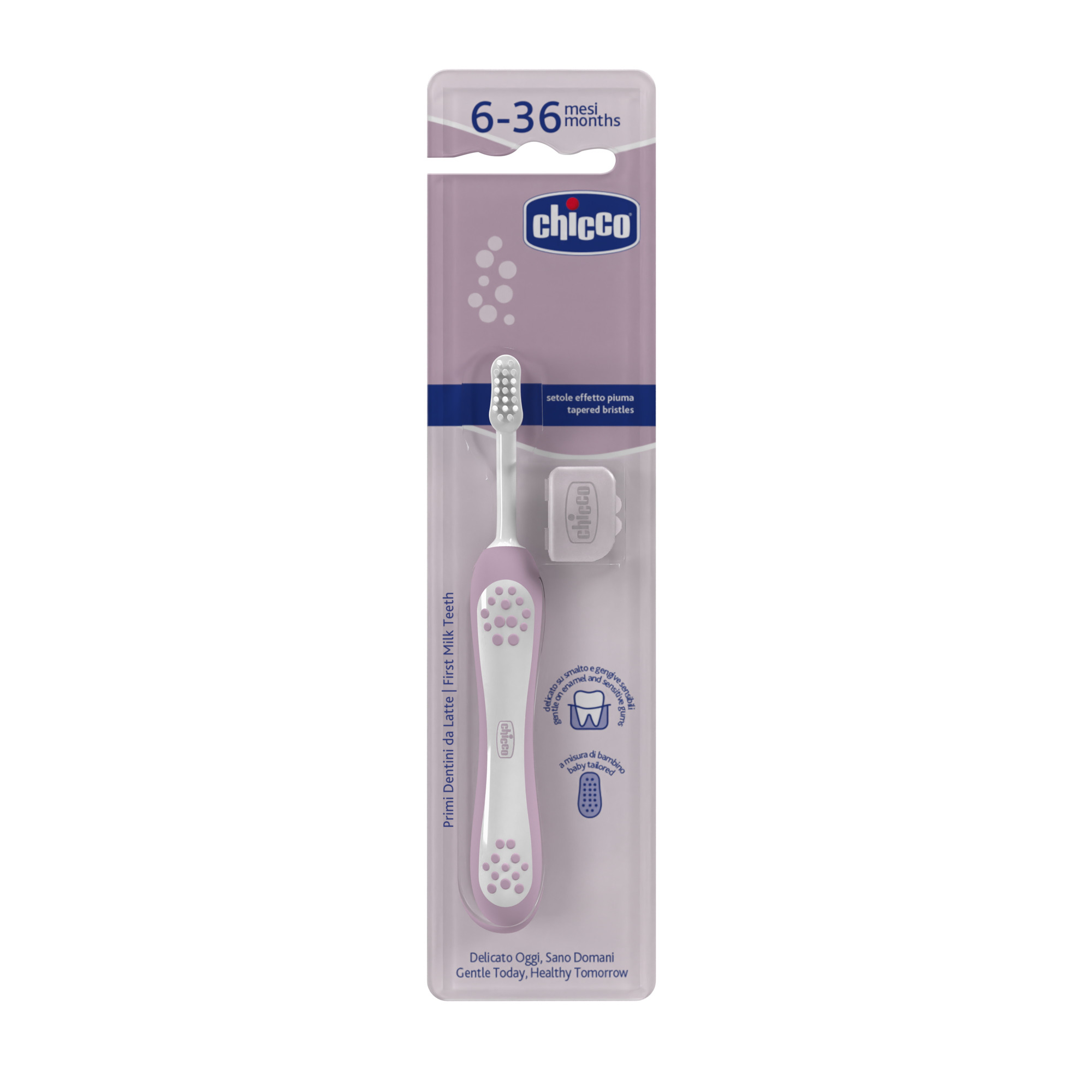 Зубная щетка классическая Chicco от 6 мес. - фото 1