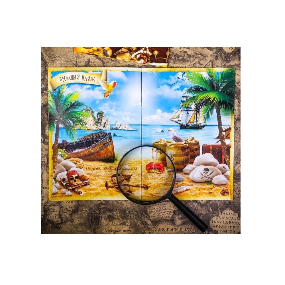 Настольная игра Лас Играс Тайна пиратского клада - фото 3