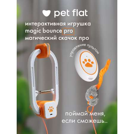 Интерактивная игрушка Pet Flat Умная дразнилка для кошек с мышкой