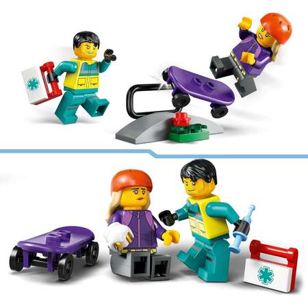 Конструктор LEGO City Машина скорой помощи блочный