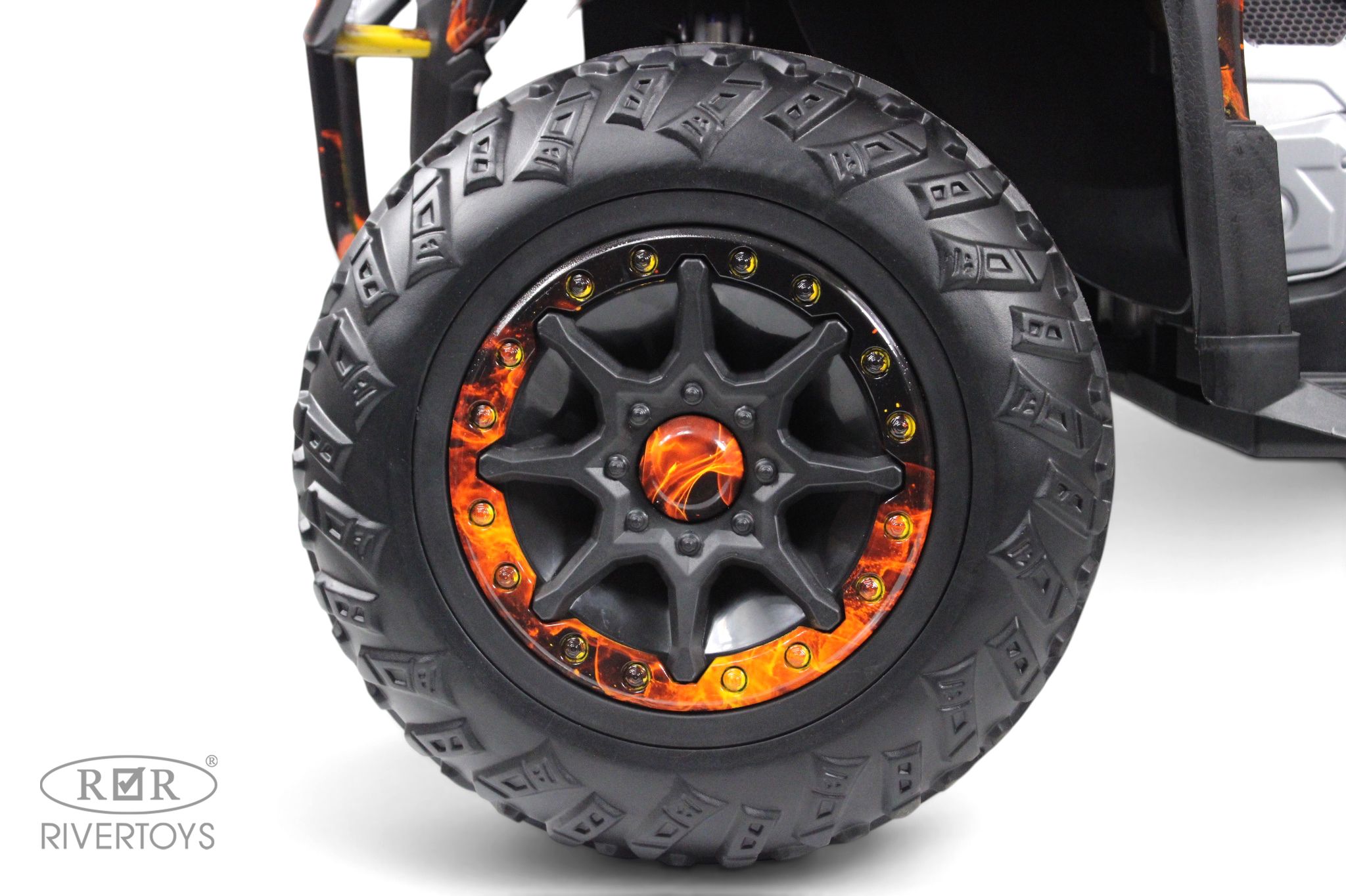 Электромобиль RIVERTOYS Z111ZZ-NEW-FIERY С пультом ДУ - фото 14