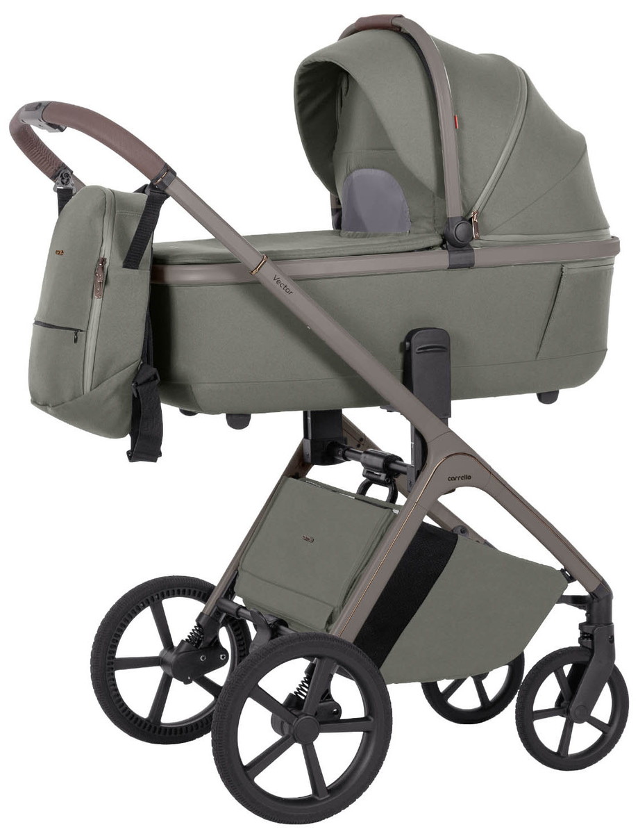 Коляска 2в1 Carrello Vector CRL-6550 зеленый - фото 2