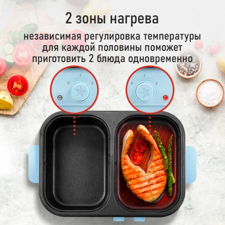 Электрогриль 2 в 1 CHEF PRO CF-MC900A
