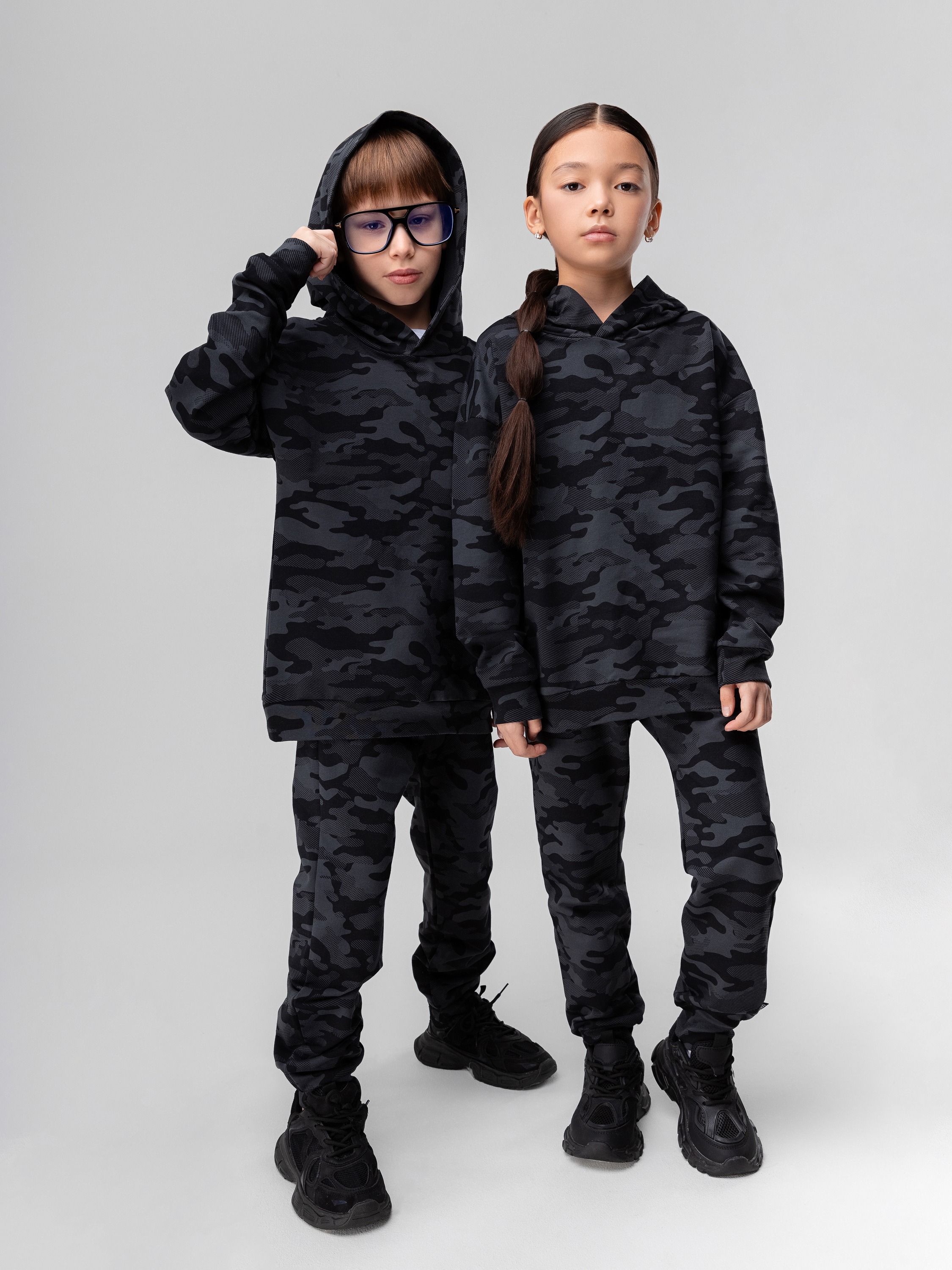 Костюм спортивный Bodo 11-335МU_серый камуфляж - фото 2