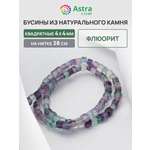 Набор для творчества Astra Craft бусины Флюорит на нитке 38 см