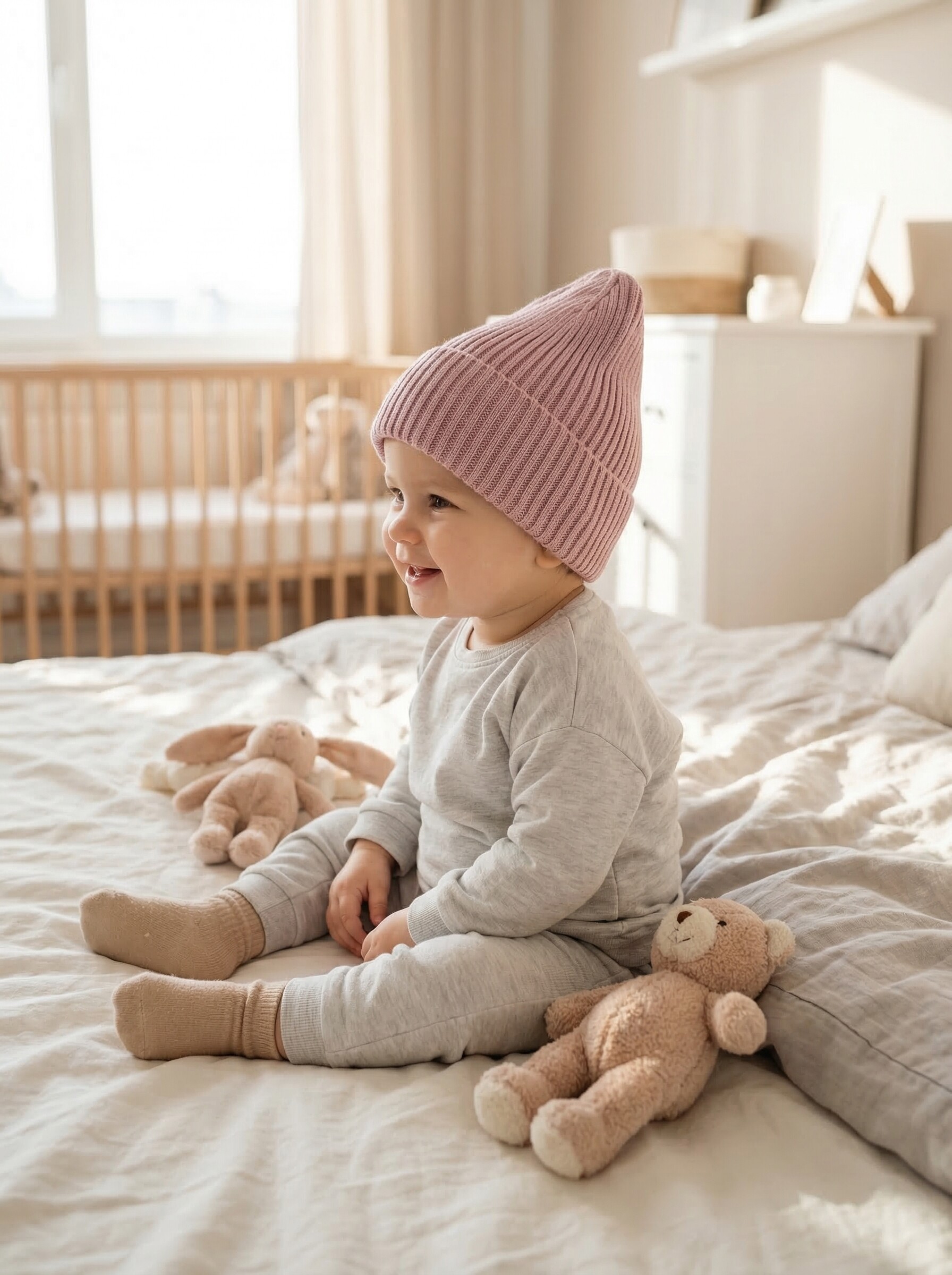 Шапка-бини Starkoff Kids д300650 - фото 1