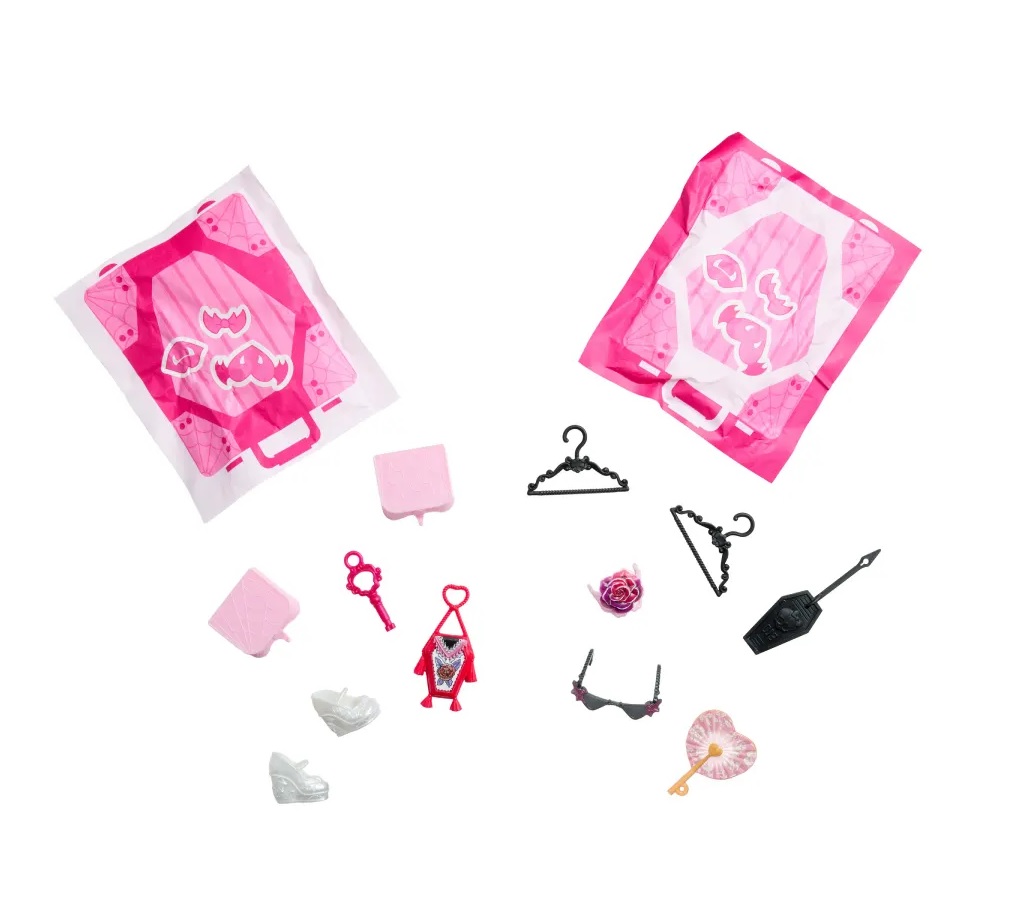 Кукла модельная Mattel Monster High Дракулаура с чемоданом высота 28 см JDR50 - фото 9