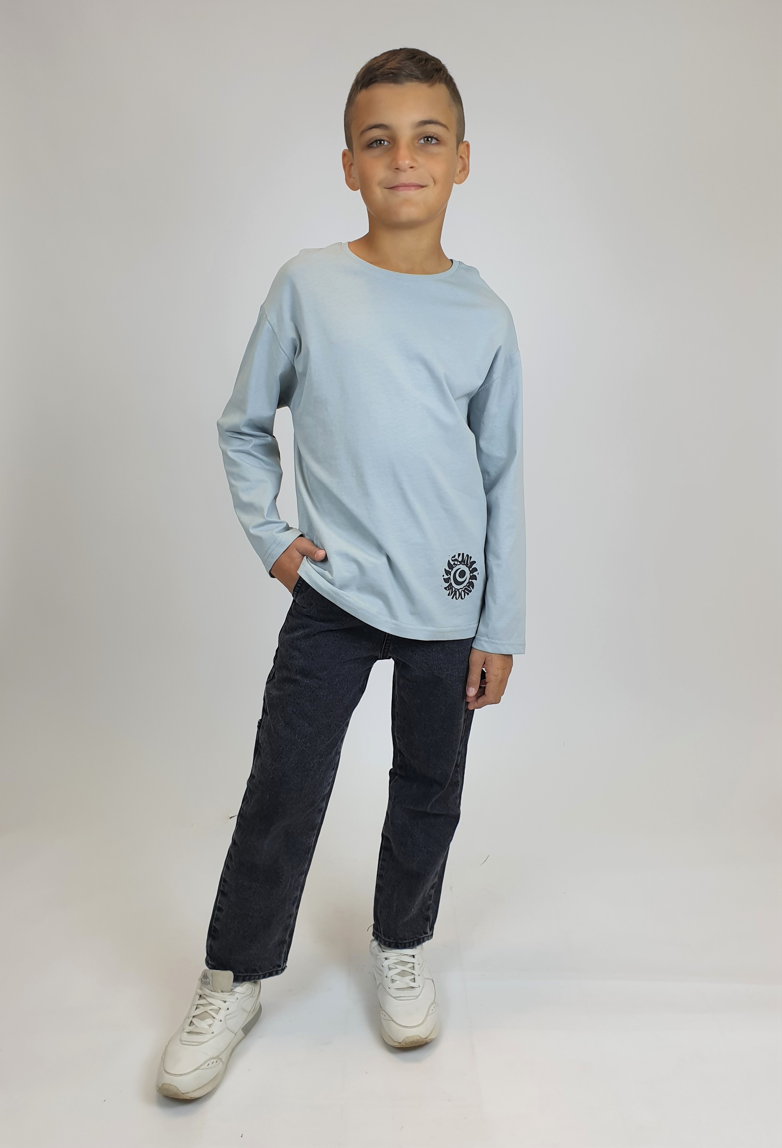 Лонгслив Luneva 151-03-5. - фото 1