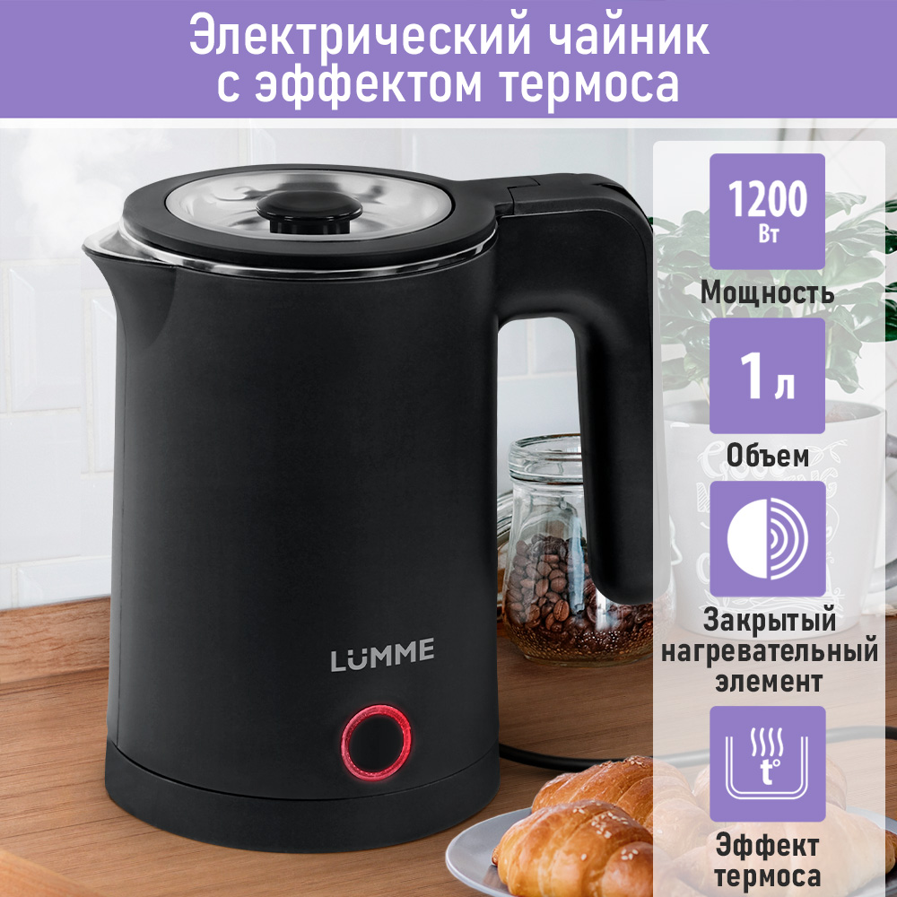 Электрочайник LUMME LU-KT4113A - фото 1