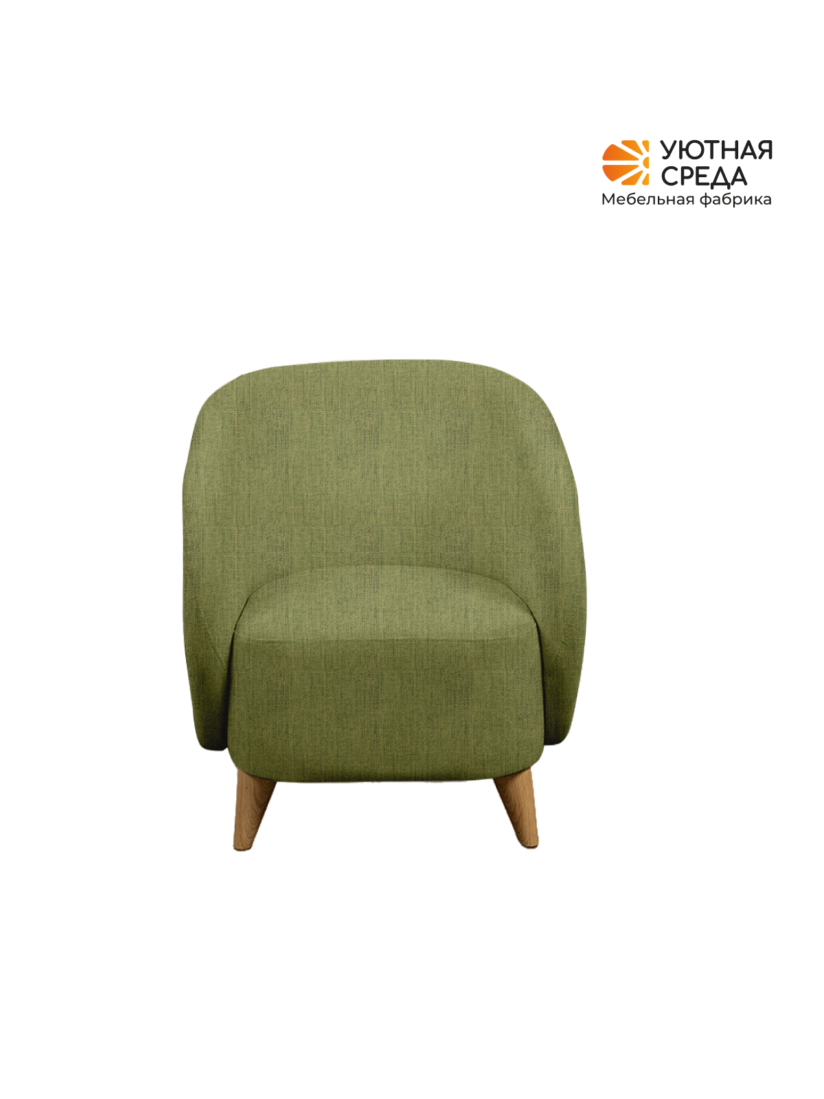 Кресло Уютная среда К300 зеленый - фото 14