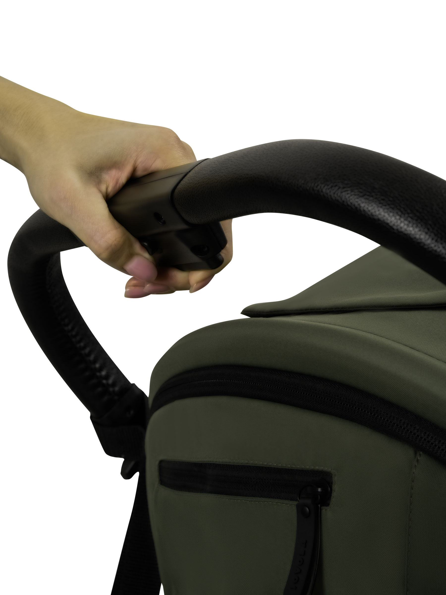 Коляска прогулочная JOVOLA Storm, зеленый - фото 30