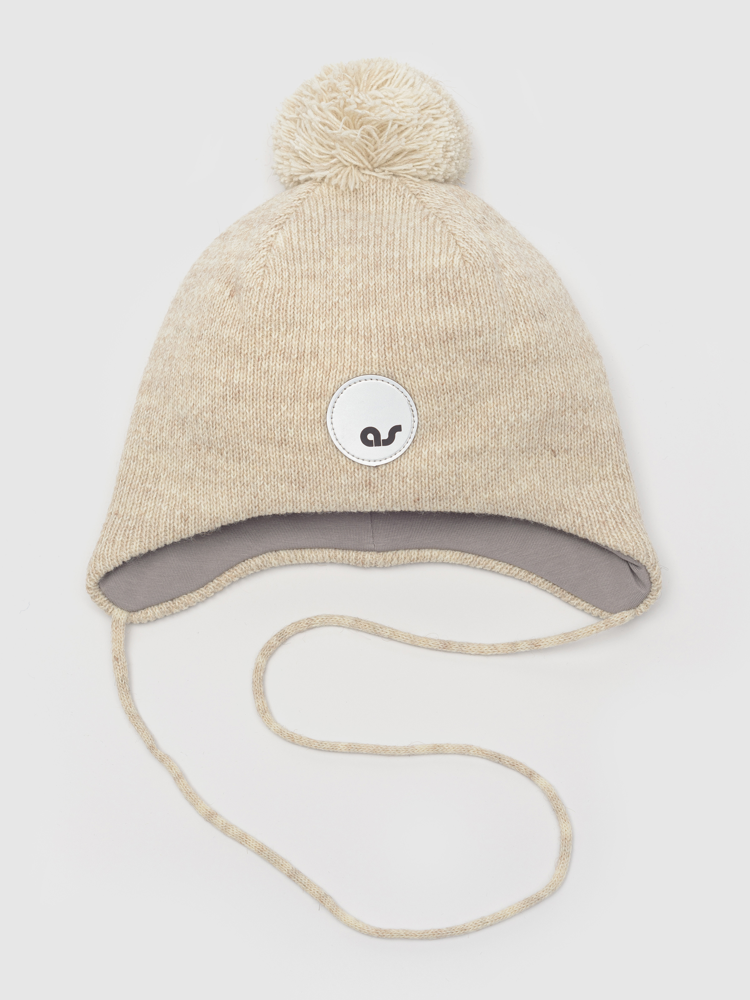 Шапка Artel 01597-22_св.бежевый меланж - фото 1