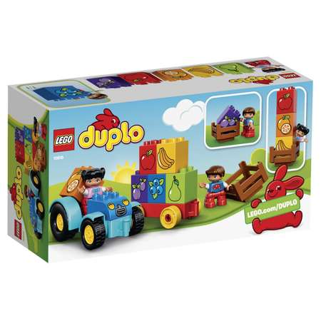 Конструктор LEGO DUPLO Мой первый трактор блочный