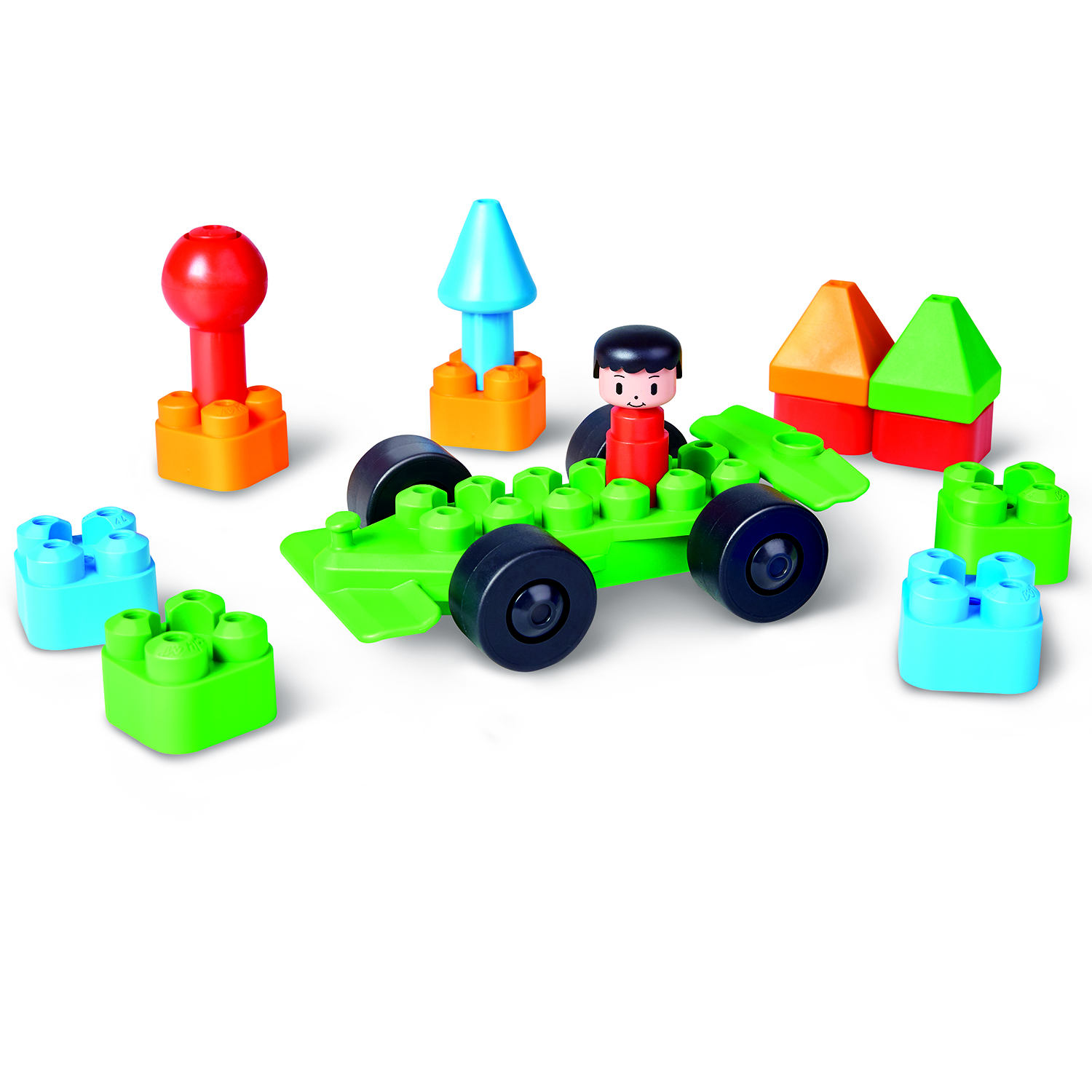 Конструктор Hape из мини-блоков 50 дет. - фото 4