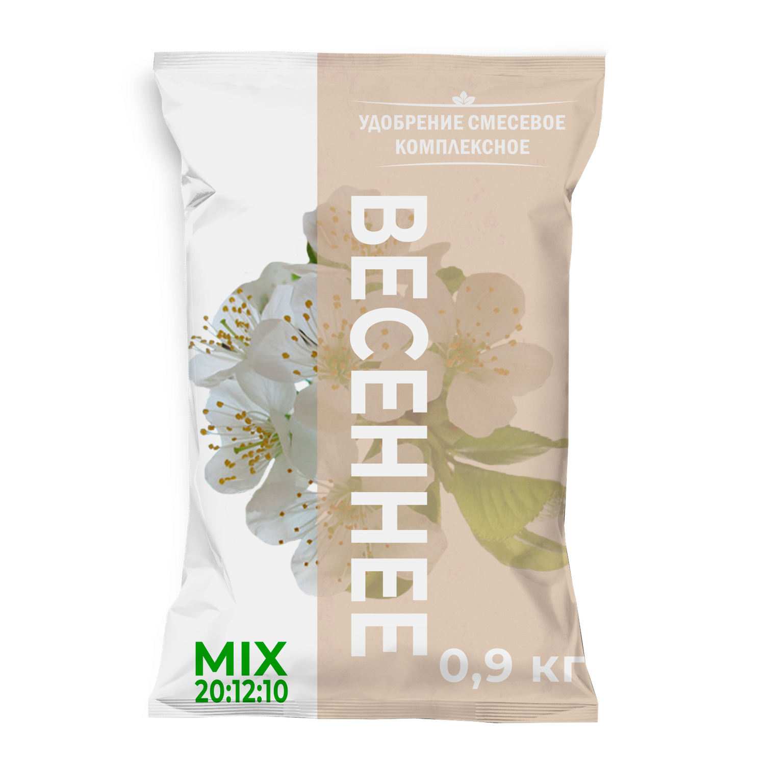 Удобрение смесевое минеральное НОВ-АГРО Весеннее 0.9кг - фото 1