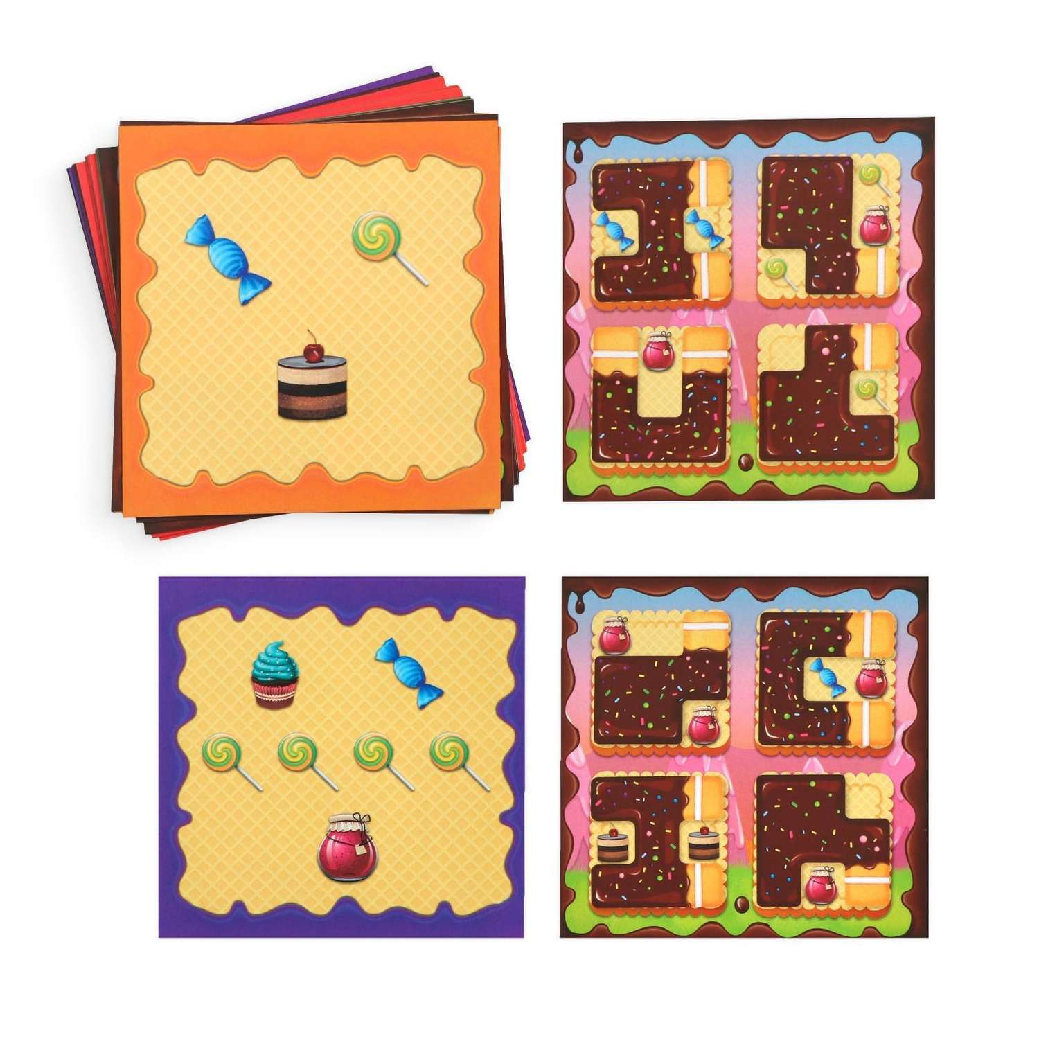 Настольная игра Лас Играс Сладкая головоломка - фото 5