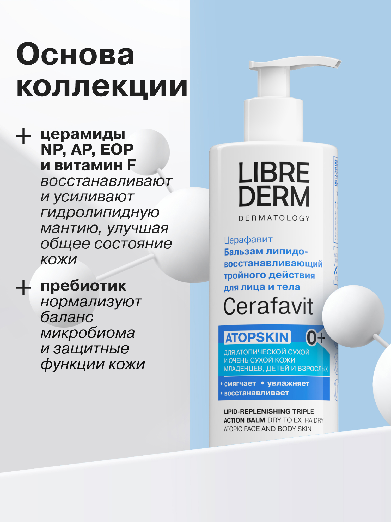 Бальзам Librederm CERAFAVIT 400 мл - фото 5