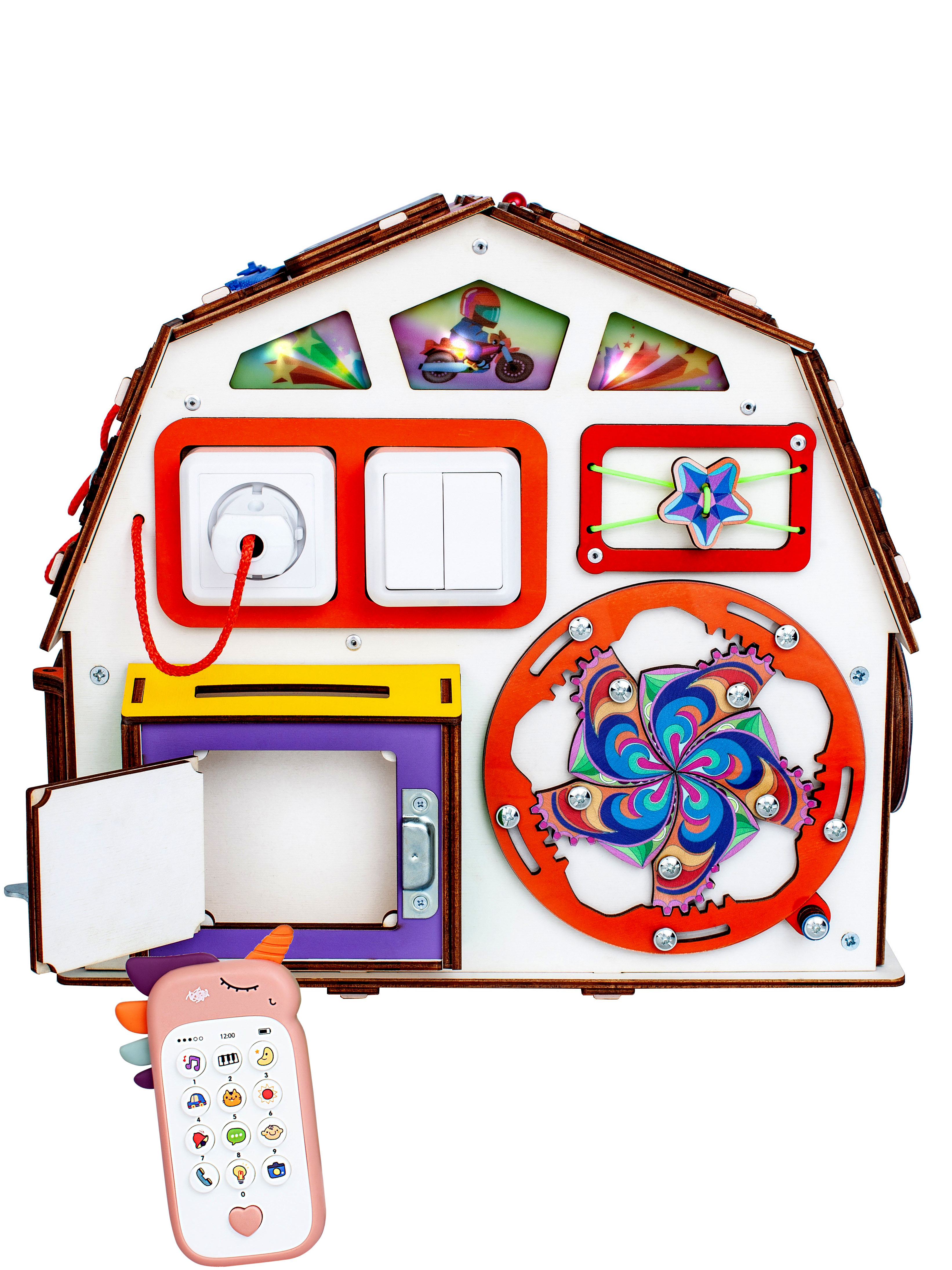 Игрушка Jolly Kids бизиборд - фото 7